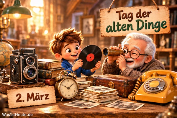 Tag der alten Dinge ist am 2. März: Erinnerung an Vergangenes