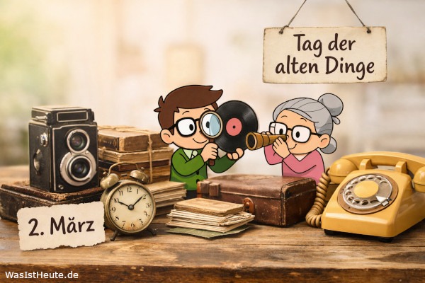 Tag der alten Dinge ist am 2. März: Erinnerung an Vergangenes