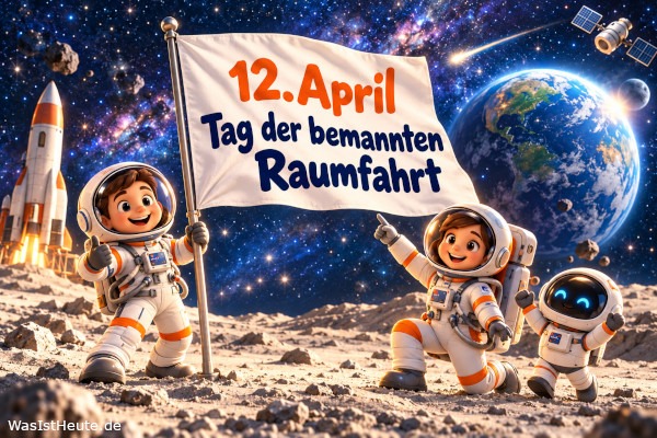 Tag der bemannten Raumfahrt ist am 12. April: Gedenktag zum ersten Flug ins All