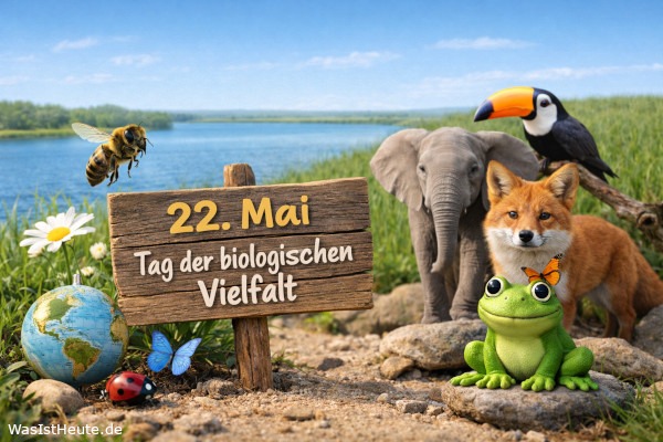 Tag der biologischen Vielfalt ist am 22. Mai: weltweiter Gedenktag für Artenvielfalt