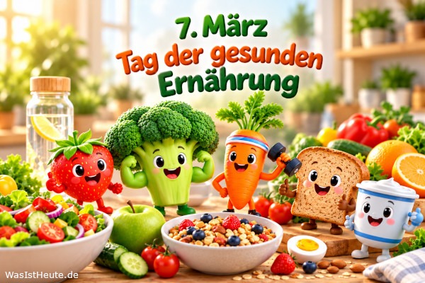 Tag der gesunden Ernährung ist am 7. März: Aktionstag für bewusste Ernährung