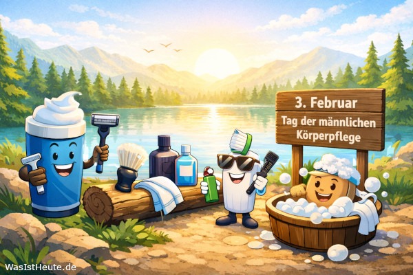 Tag der männlichen Körperpflege ist am 3. Februar: Pflegebewusstsein für Männer
