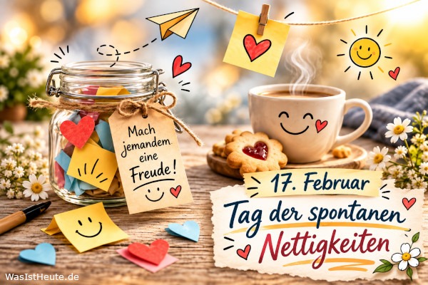 Tag der spontanen Nettigkeiten ist am 17. Februar: Menschen überraschen andere mit freundlichen Gesten