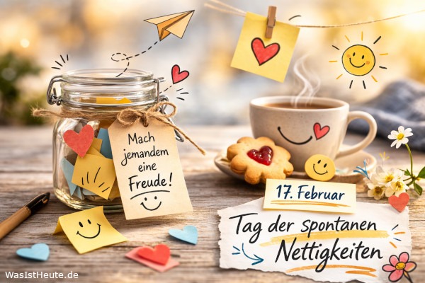 Tag der spontanen Nettigkeiten ist am 17. Februar: Menschen überraschen andere mit freundlichen Gesten