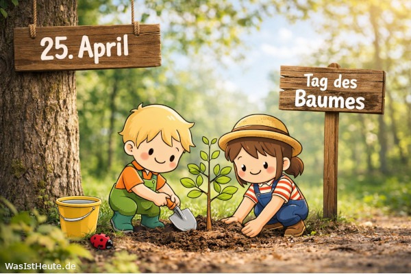 Tag des Baumes ist am 25. April: Aktion für Wald und Natur