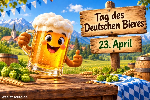 Tag des Deutschen Bieres ist am 23. April: Erinnerung an Reinheitsgebot