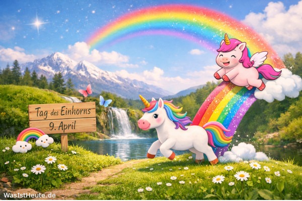 Tag des Einhorns ist am 9. April: Fantasiewesen mit eigenem Ehrentag