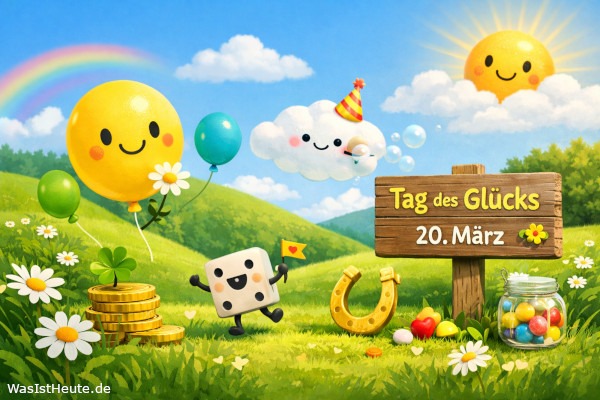 Tag des Glücks ist am 20. März: Anlass für Zufriedenheit und Hoffnung