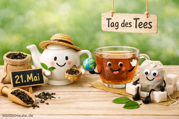 Tag des Tees ist am 21. Mai: Internationaler Gedenktag für Tee