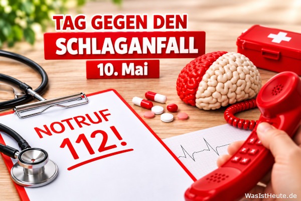 Tag gegen den Schlaganfall ist am 10. Mai: Aufklärung und Hilfe