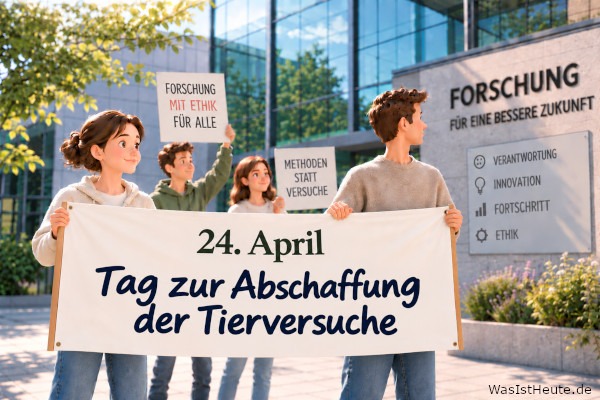 Tag zur Abschaffung der Tierversuche ist am 24. April: weltweiter Protesttag für Tierschutz
