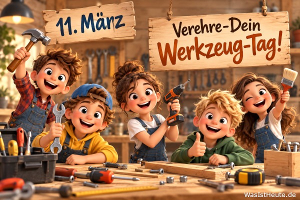 Verehre-Dein-Werkzeug-Tag ist am 11. März: Würdigung von Werkzeug