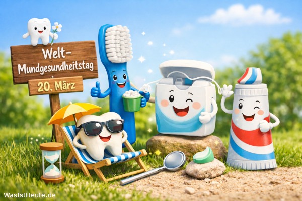 Welt-Mundgesundheitstag ist am 20. März: Aufklärung zu Zähnen