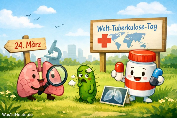 Welt-Tuberkulose-Tag ist am 24. März: Gedenktag zur Aufklärung über Tuberkulose