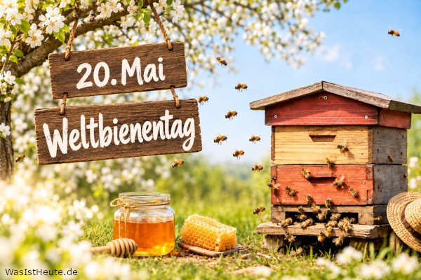 Weltbienentag ist am 20. Mai: Schutz der Bestäuber und Natur
