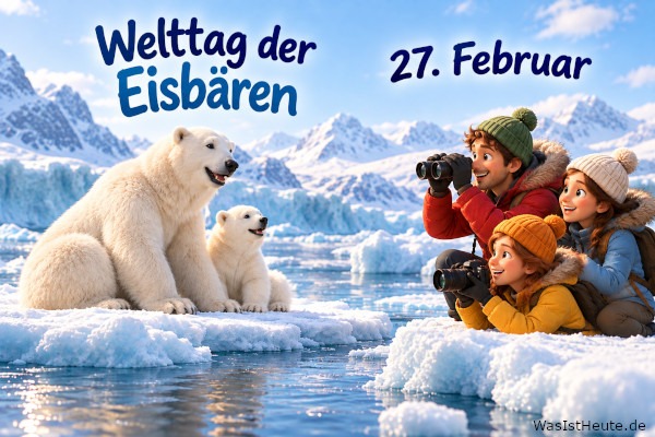 Welttag der Eisbären ist am 27. Februar: Leben im Packeis