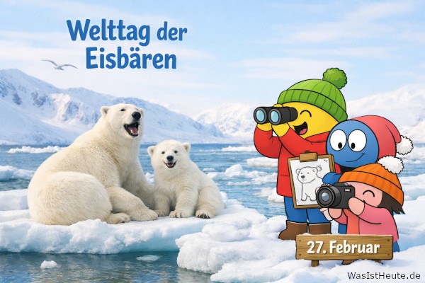 Welttag der Eisbären ist am 27. Februar: Leben im Packeis