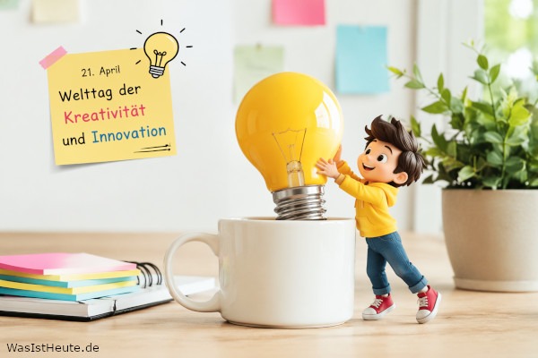 Welttag der Kreativität und Innovation ist am 21. April: Ideen und Fortschritt im Blick