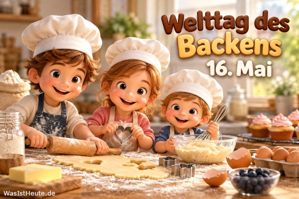 Welttag des Backens ist am 16. Mai 2027: Freude am Backen teilen