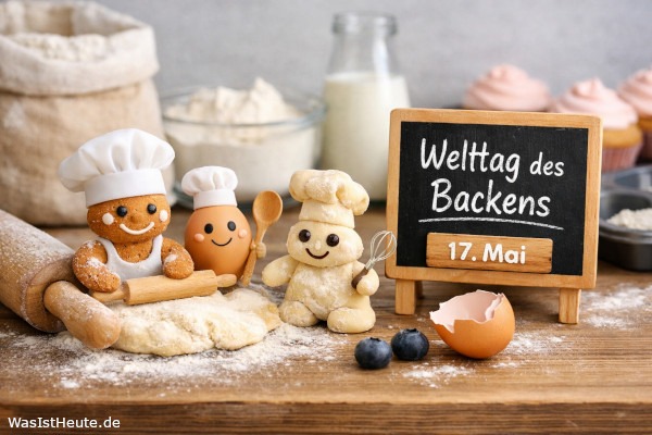 Welttag des Backens ist am 17. Mai: Freude am Backen teilen