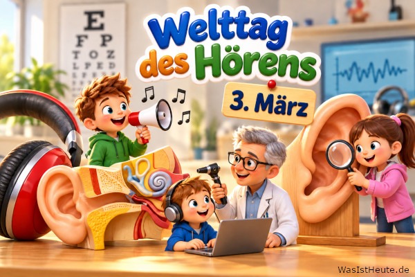 Welttag des Hörens ist am 3. März: Aufmerksamkeit für gutes Hören