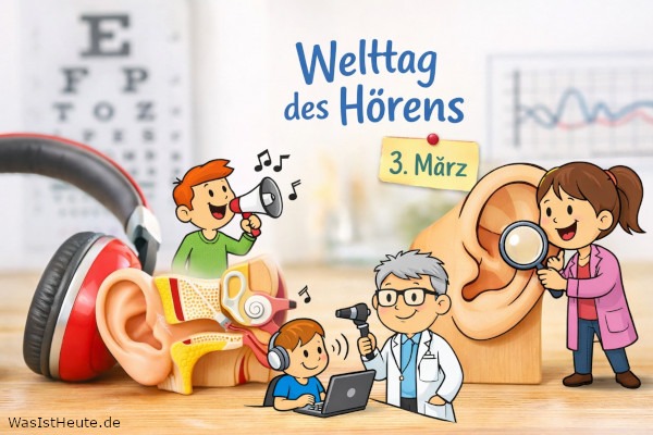 Welttag des Hörens ist am 3. März: Aufmerksamkeit für gutes Hören