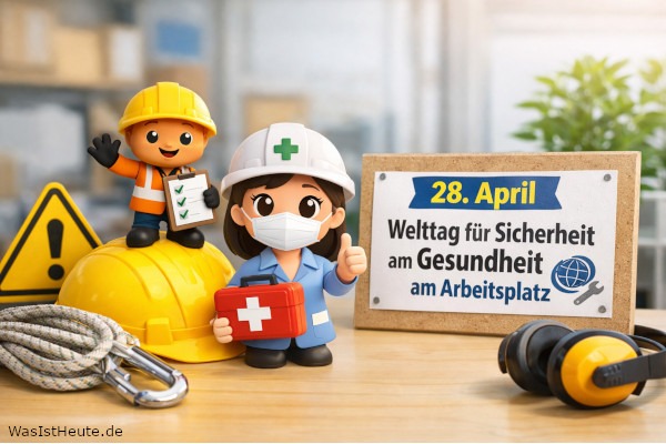 Welttag für Sicherheit und Gesundheit am Arbeitsplatz ist am 28. April: Globaler Aktionstag für sichere Arbeitsbedingungen
