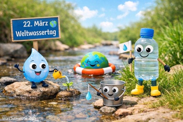 Weltwassertag ist am 22. März: Aufmerksamkeit für sauberes Wasser