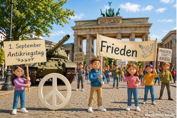 Antikriegstag ist am 1. September: Erinnerung an Kriegsbeginn