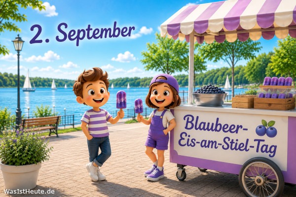 Blaubeer-Eis-am-Stiel-Tag ist am 2. September: Sommerlicher Ehrentag für fruchtiges Eis
