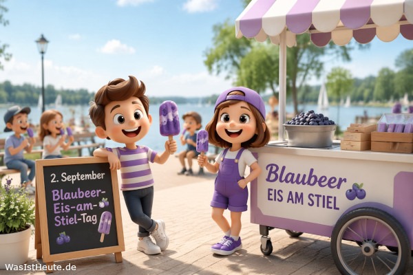 Blaubeer-Eis-am-Stiel-Tag ist am 2. September: Sommerlicher Ehrentag für fruchtiges Eis