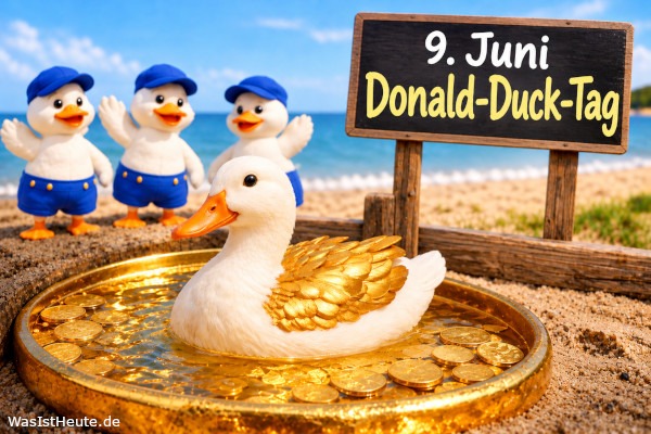 Donald-Duck-Tag ist am 9. Juni: Geburtstag der berühmten Comicfigur