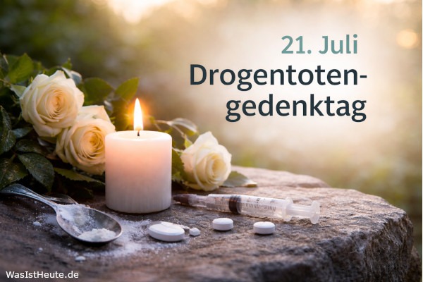 Drogentotengedenktag ist am 21. Juli: Erinnerung an Verstorbene und Mahnung