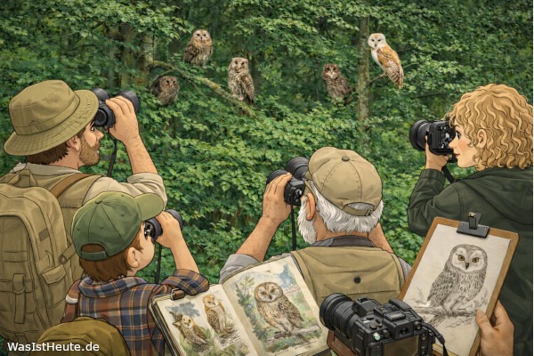 Ehrentag der Eule ist am 4. August: Würdigung faszinierender Nachtvögel