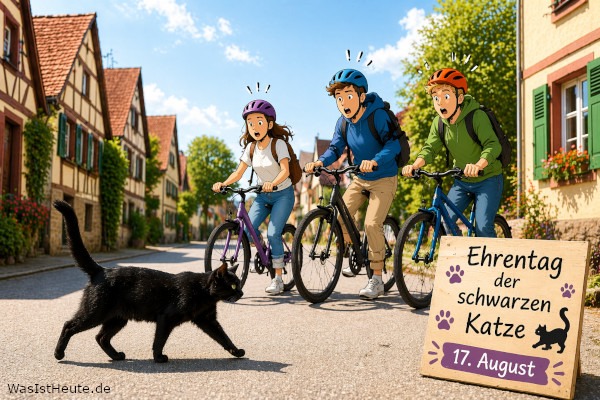 Ehrentag der schwarzen Katze ist am 17. August: Würdigung eines oft missverstandenen Tieres