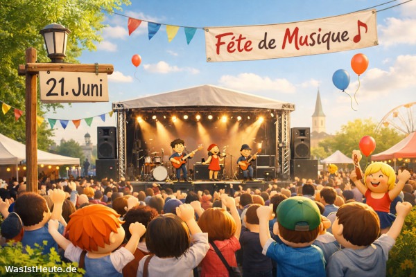 Fête de la Musique (Tag der Musik) ist am 21. Juni: Straßenkonzerte und offene Bühnen prägen Städte