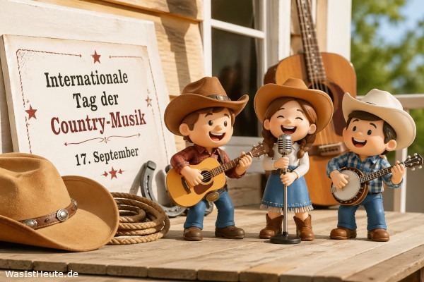 Internationale Tag der Country-Musik ist am 17. September: Würdigung eines Musikstils