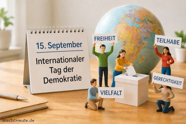 Internationaler Tag der Demokratie ist am 15. September: Gedenktag zur Förderung demokratischer Werte