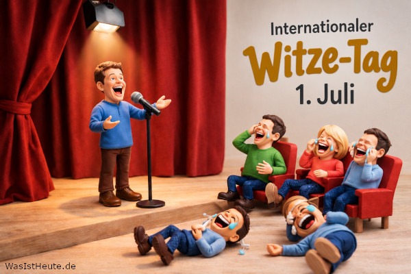 Internationaler Witze-Tag ist am 1. Juli: Humor steht im Mittelpunkt