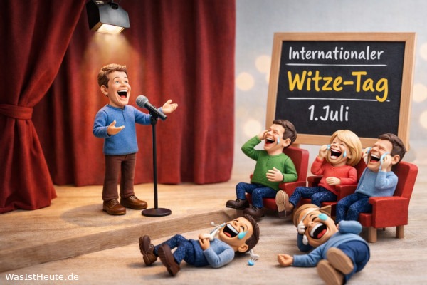 Internationaler Witze-Tag ist am 1. Juli: Humor steht im Mittelpunkt