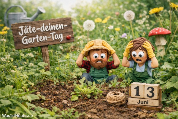 Jäte-deinen-Garten-Tag ist am 13. Juni: Anlass für Pflege von Beeten und Grünflächen