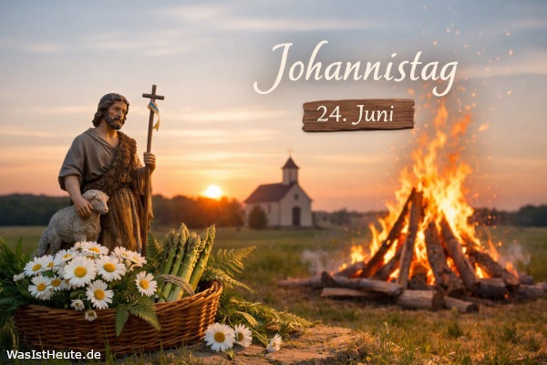 Johannistag ist am 24. Juni: Traditioneller Gedenktag zur Sommersonnenwende