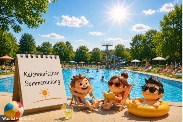 Kalendarischer Sommeranfang ist am 21. Juni 2026: Beginn der längsten Tage