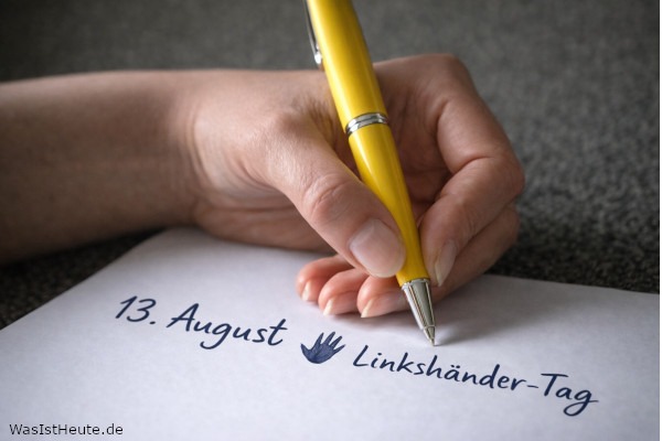 Linkshändertag ist am 13. August: Anerkennung für linke Handnutzung