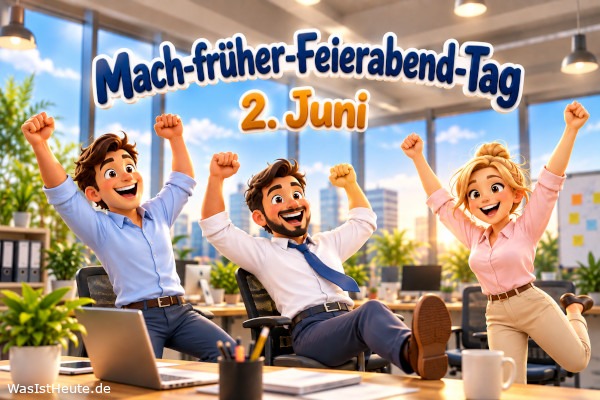 Mach-früher-Feierabend-Tag ist am 2. Juni: Früher Schluss für mehr Freizeit
