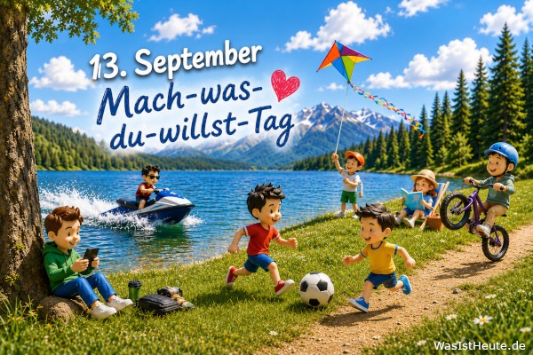 Mach-was-du-willst-Tag ist am 13. September: Freier Tag für spontane Entscheidungen