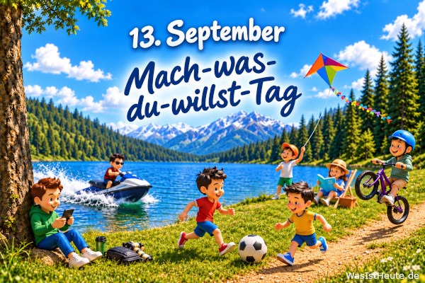 Mach-was-du-willst-Tag ist am 13. September: Freier Tag für spontane Entscheidungen