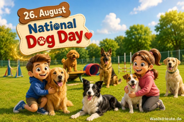 National Dog Day ist am 26. August: Internationaler Ehrentag für Hunde