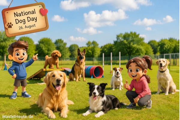 National Dog Day ist am 26. August: Internationaler Ehrentag für Hunde