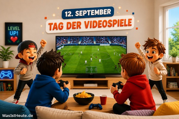 National Video Games Day (Tag der Videospiele) ist am 12. September: Ehrung digitaler Spielkultur weltweit